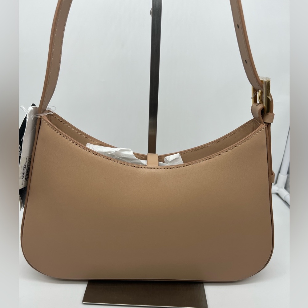 NWT DEMELLIER N10 The Tokyo Light Tan Smooth Leather Handcrafted Shoulder Bag - Picture 10 of 17